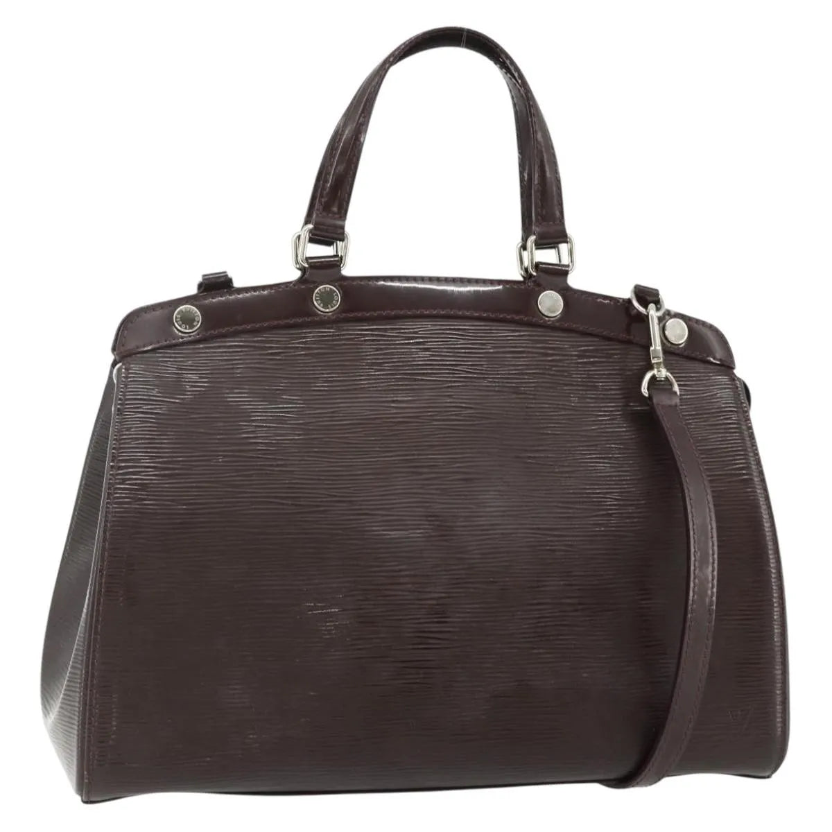 Louis Vuitton Brea Electric Epi Leather Purple Leather Handbag (Pre-Owned)