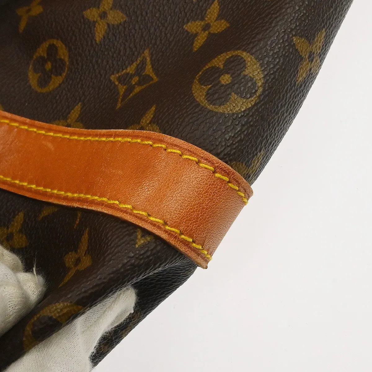Louis Vuitton Keepall Bandouliere Monogram Canvas Brown Canvas Travel Bag Bag (Pre-Owned)