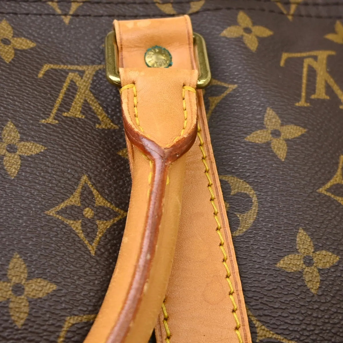 Louis Vuitton Keepall Monogram Brown Canvas Travel Bag Bag (Pre-Owned)