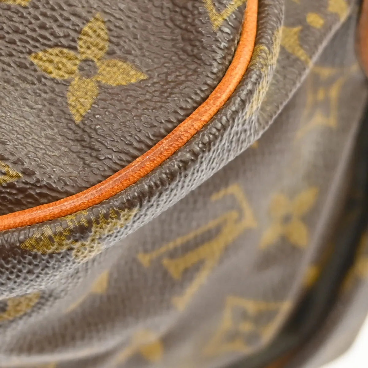Louis Vuitton Saumur Monogram Canvas Brown Canvas Shoulder Bag Bag (Pre-Owned)