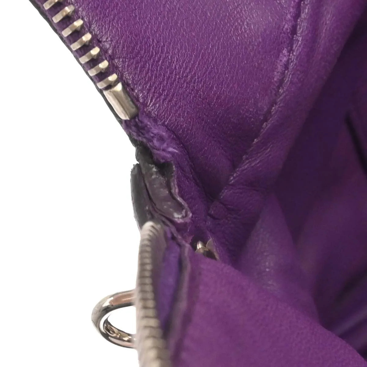 Hermes Bolide Taurillon Purple Leather Handbag (Pre-Owned)