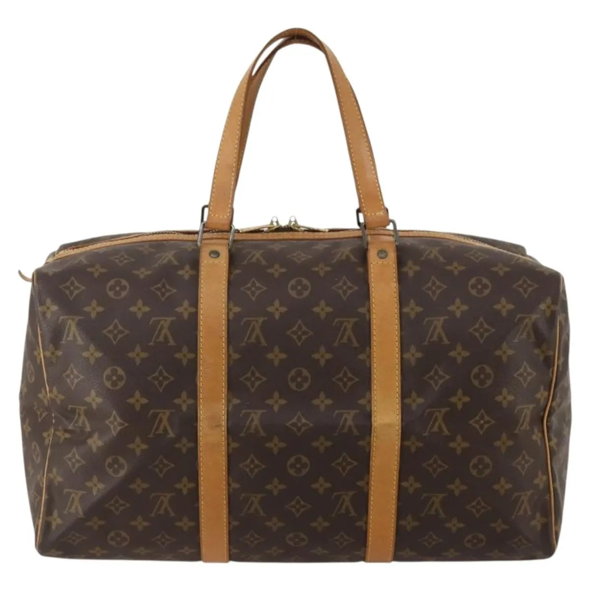 Louis Vuitton Sac Souple Monogram Brown Canvas Handbag (Pre-Owned)