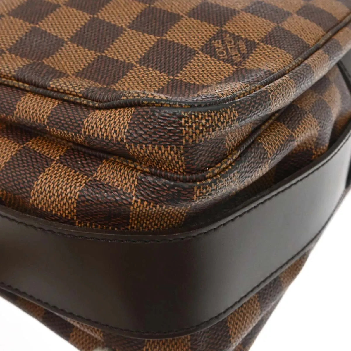 Louis Vuitton Naviglio Damier Brown Canvas Shoulder Bag Bag (Pre-Owned)