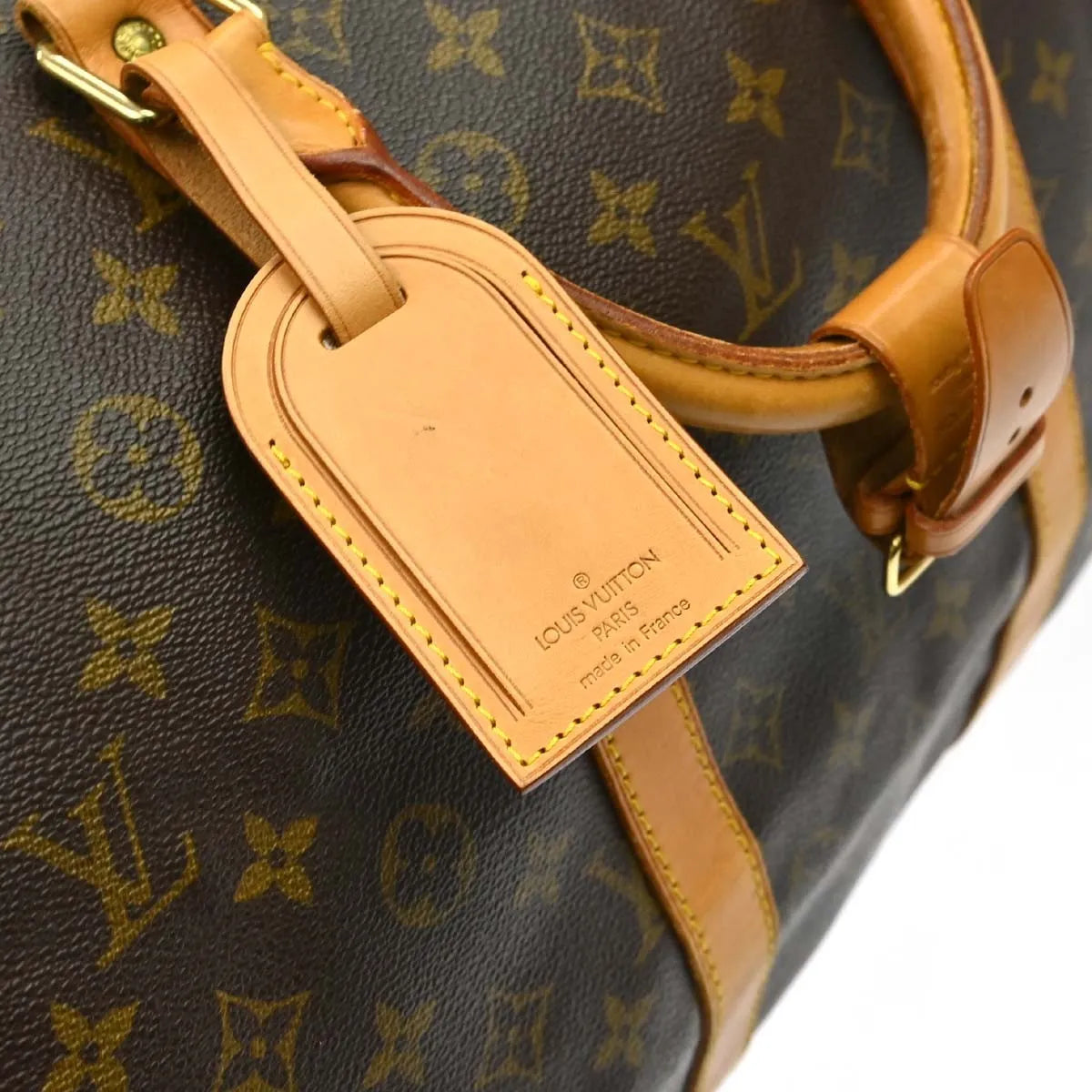 Louis Vuitton Keepall Monogram Canvas Brown Canvas Travel Bag Bag (Pre-Owned)