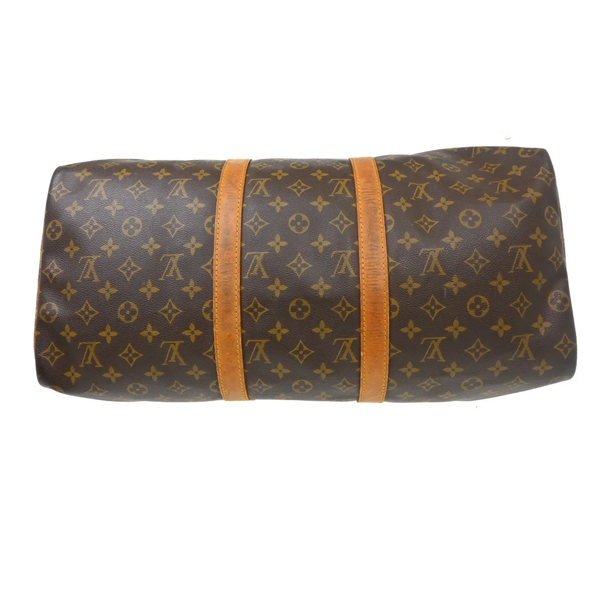 Louis Vuitton Keepall Monogram Canvas Brown Canvas Travel Bag Bag (Pre-Owned)