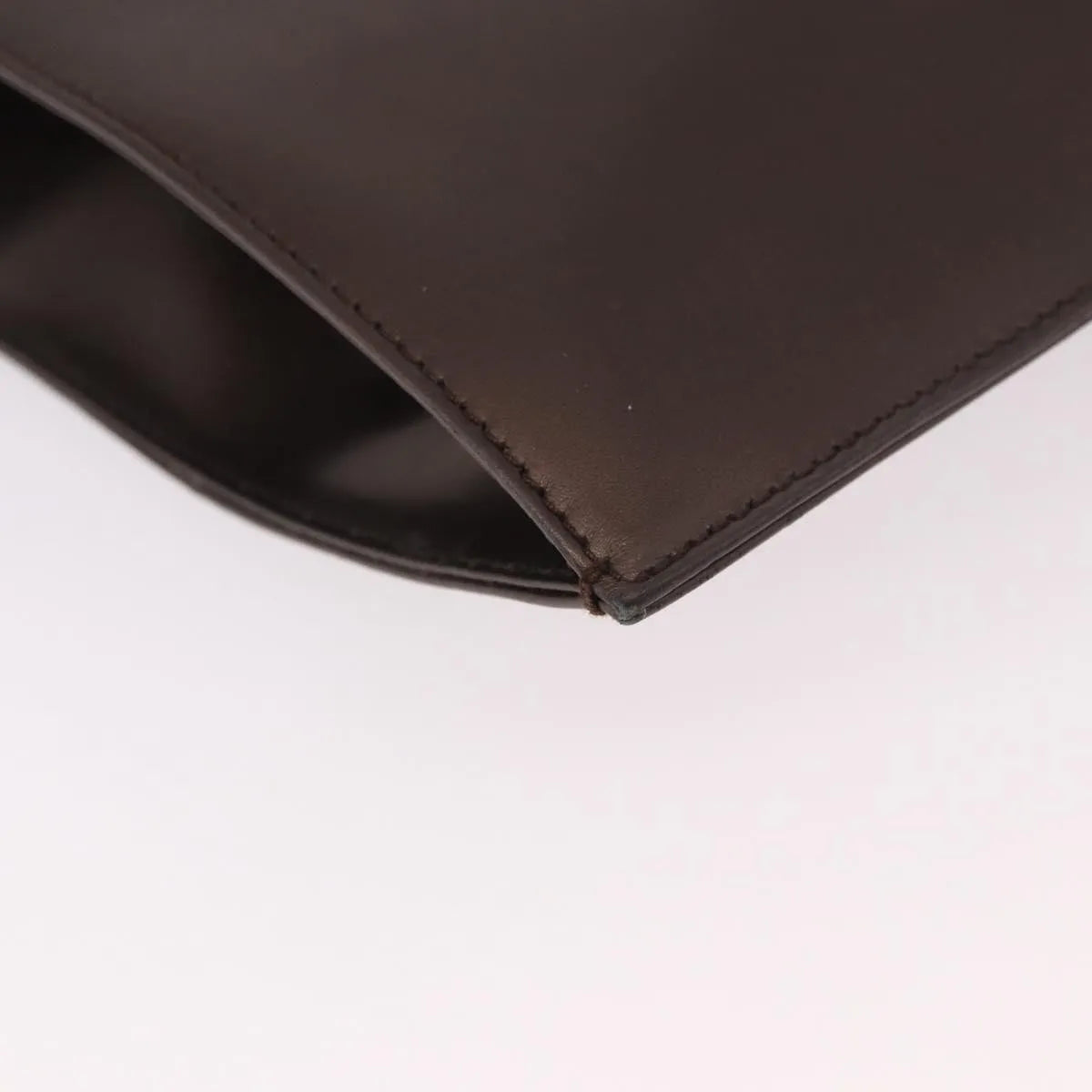 Gucci Vintage Leather Brown Leather Shoulder Bag Bag (Pre-Owned)