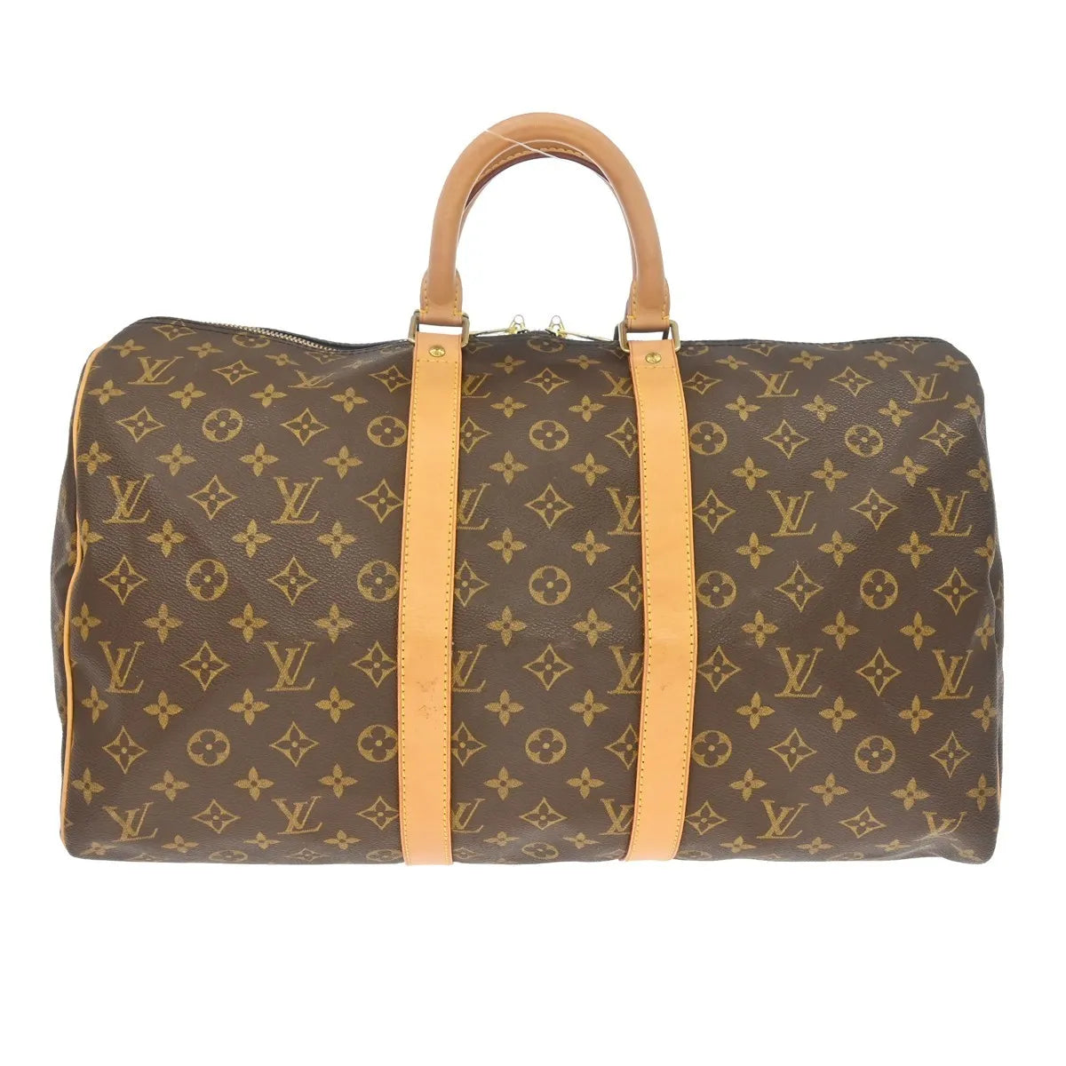 Louis Vuitton Keepall Monogram Canvas Brown Canvas Travel Bag Bag (Pre-Owned)