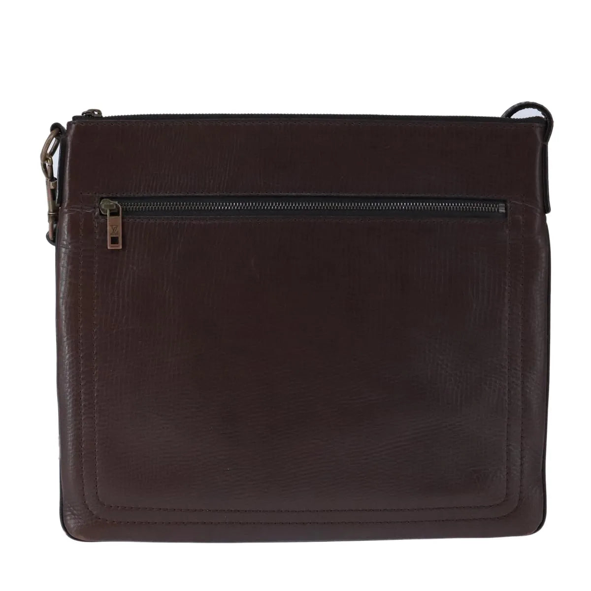 Louis Vuitton Shawnee Messenger Utah Leather Brown Leather Shoulder Bag Bag (Pre-Owned)