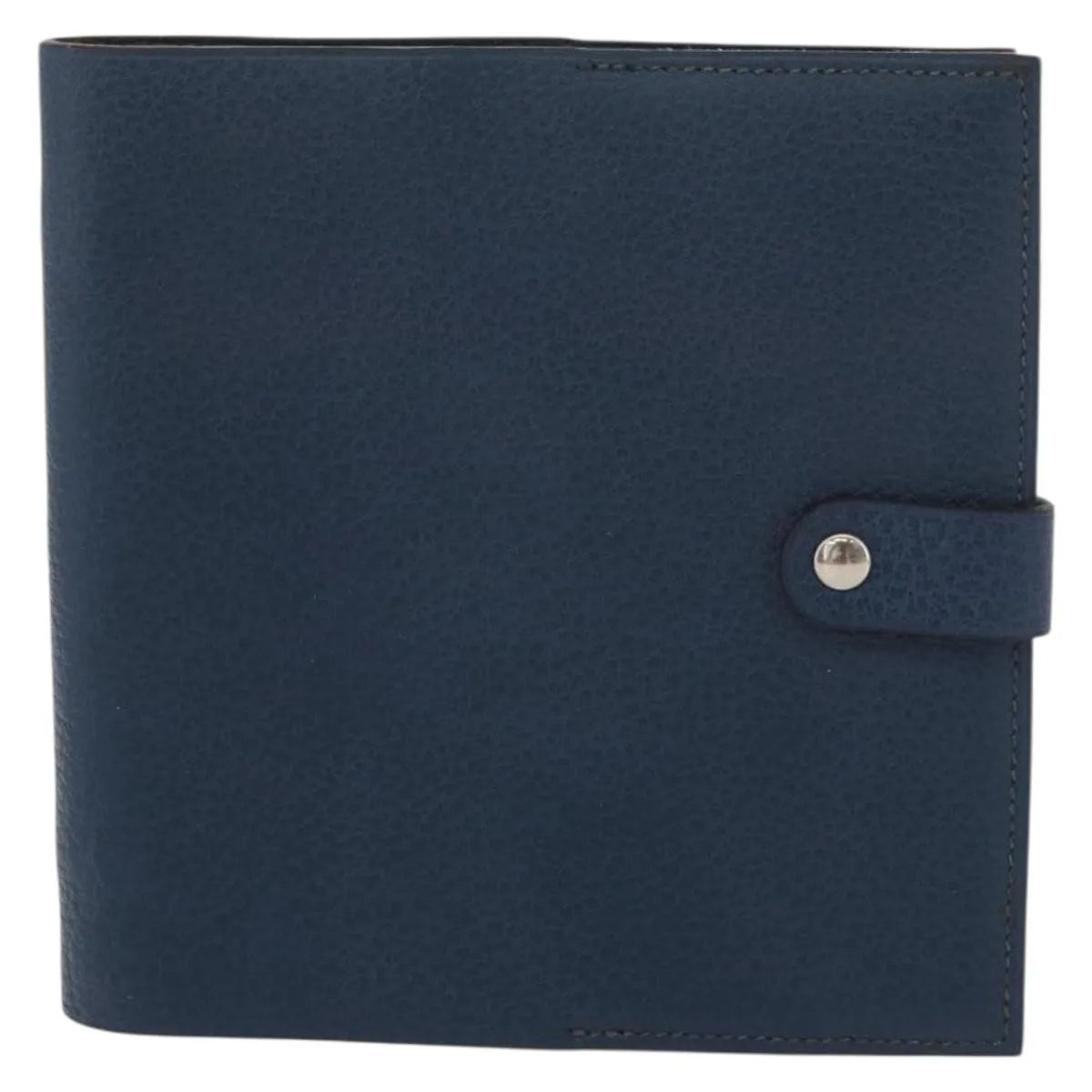 Hermes Agenda Cover Epsom Navy Leather Clutche & Pouche Bag (Pre-Owned)