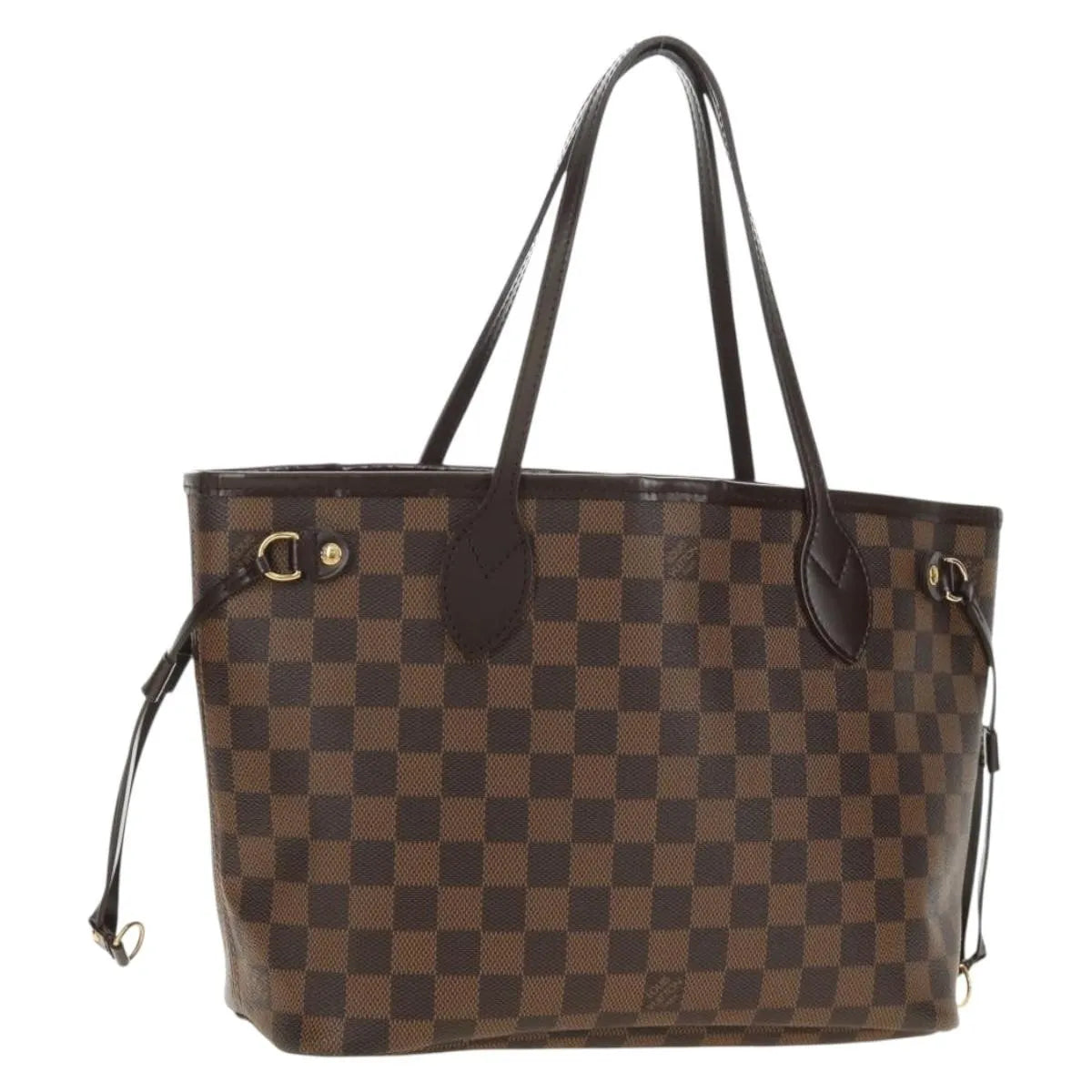 Louis Vuitton Neverfull Tote Damier Brown Canvas Tote Bag Bag (Pre-Owned)