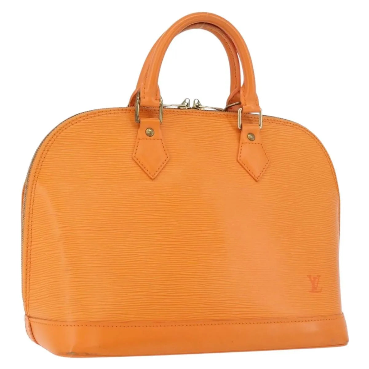 Louis Vuitton Alma Epi Orange Leather Handbag (Pre-Owned)