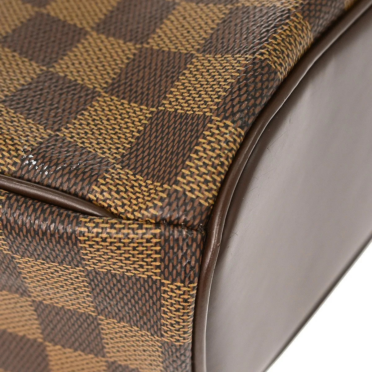 Louis Vuitton Sarria Damier Ebene Brown Canvas Handbag (Pre-Owned)
