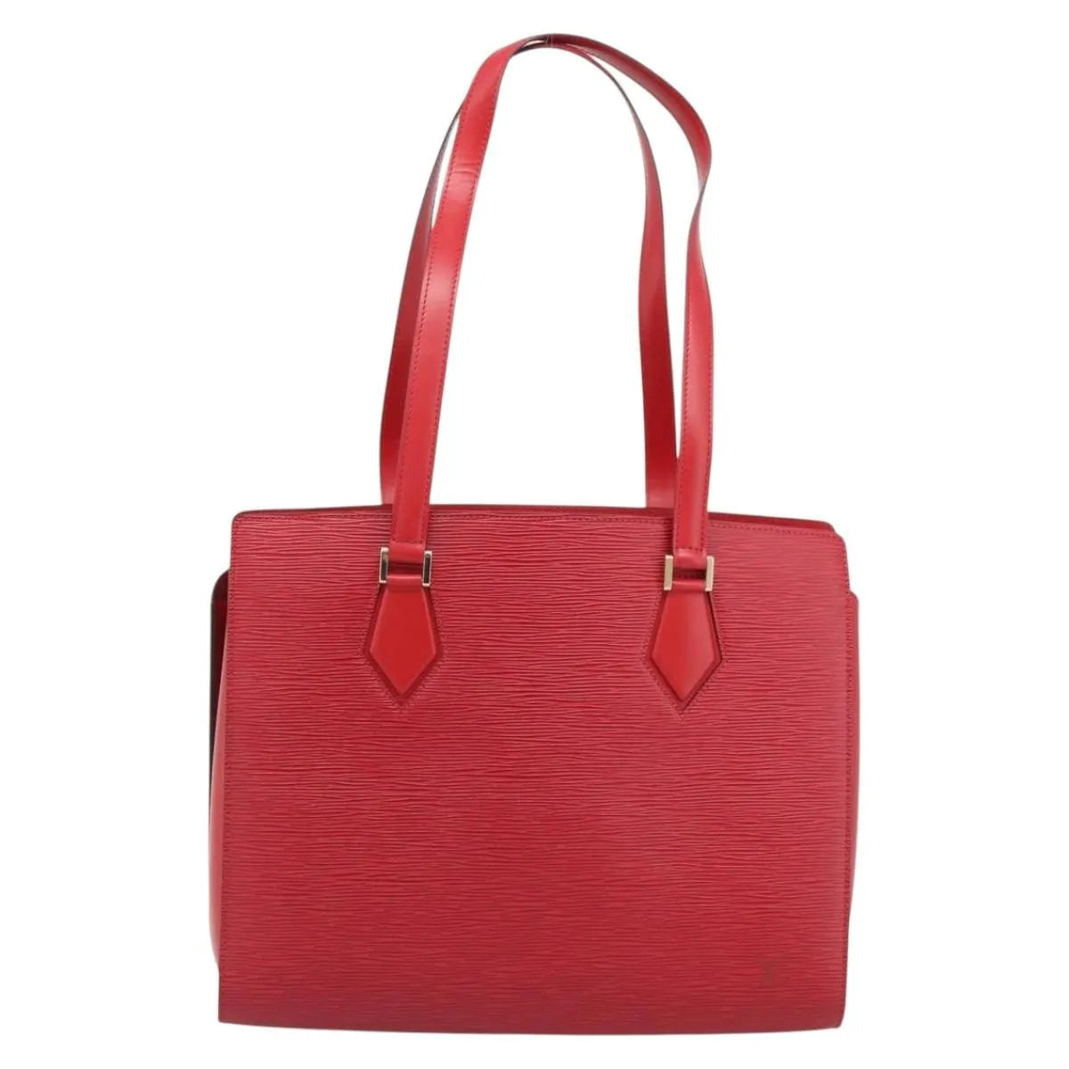 Louis Vuitton Duplex Epi Leather Red Leather Shoulder Bag Bag (Pre-Owned)