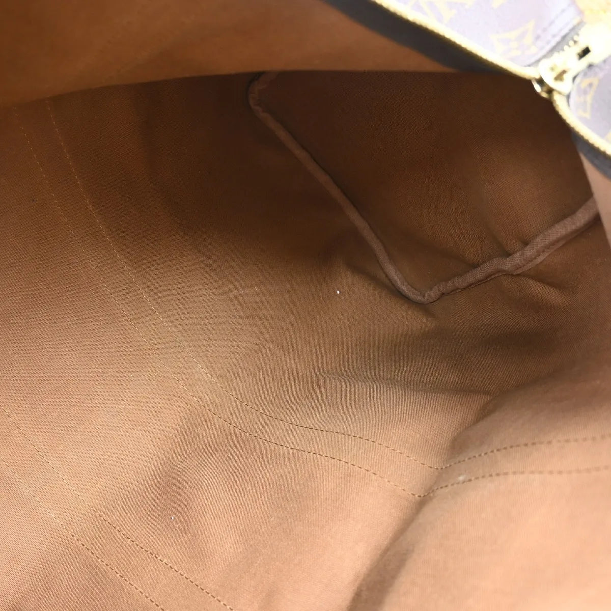 Louis Vuitton Keepall Bag Monogram Canvas Brown Canvas Travel Bag Bag (Pre-Owned)