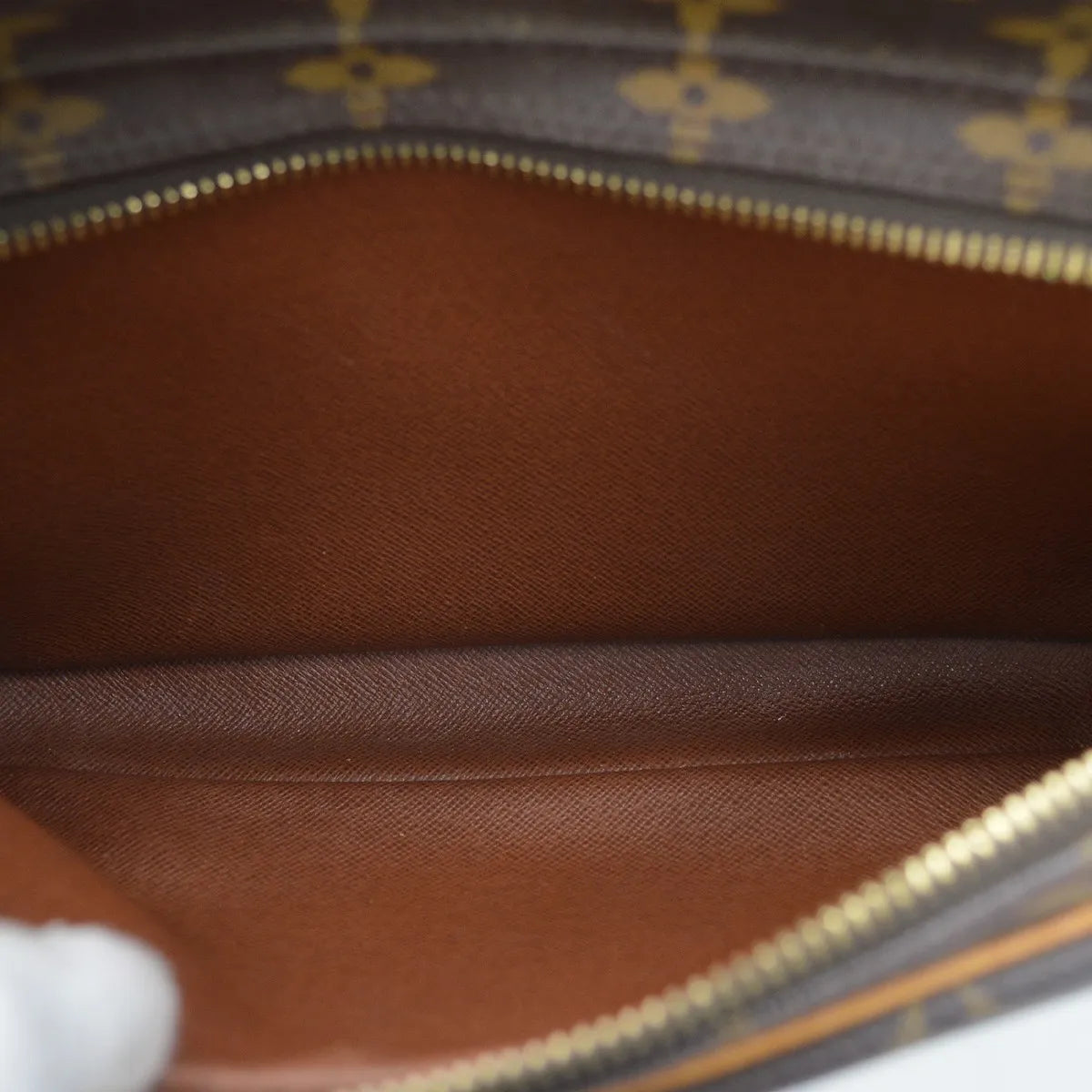 Louis Vuitton Nil Messenger Bag Monogram Canvas Brown Canvas Shoulder Bag Bag (Pre-Owned)