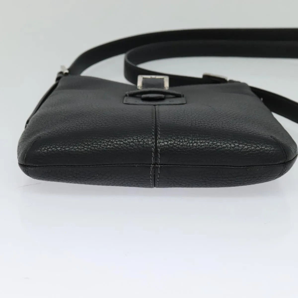 Loewe Vintage Leather Black Leather Shoulder Bag Bag (Pre-Owned)