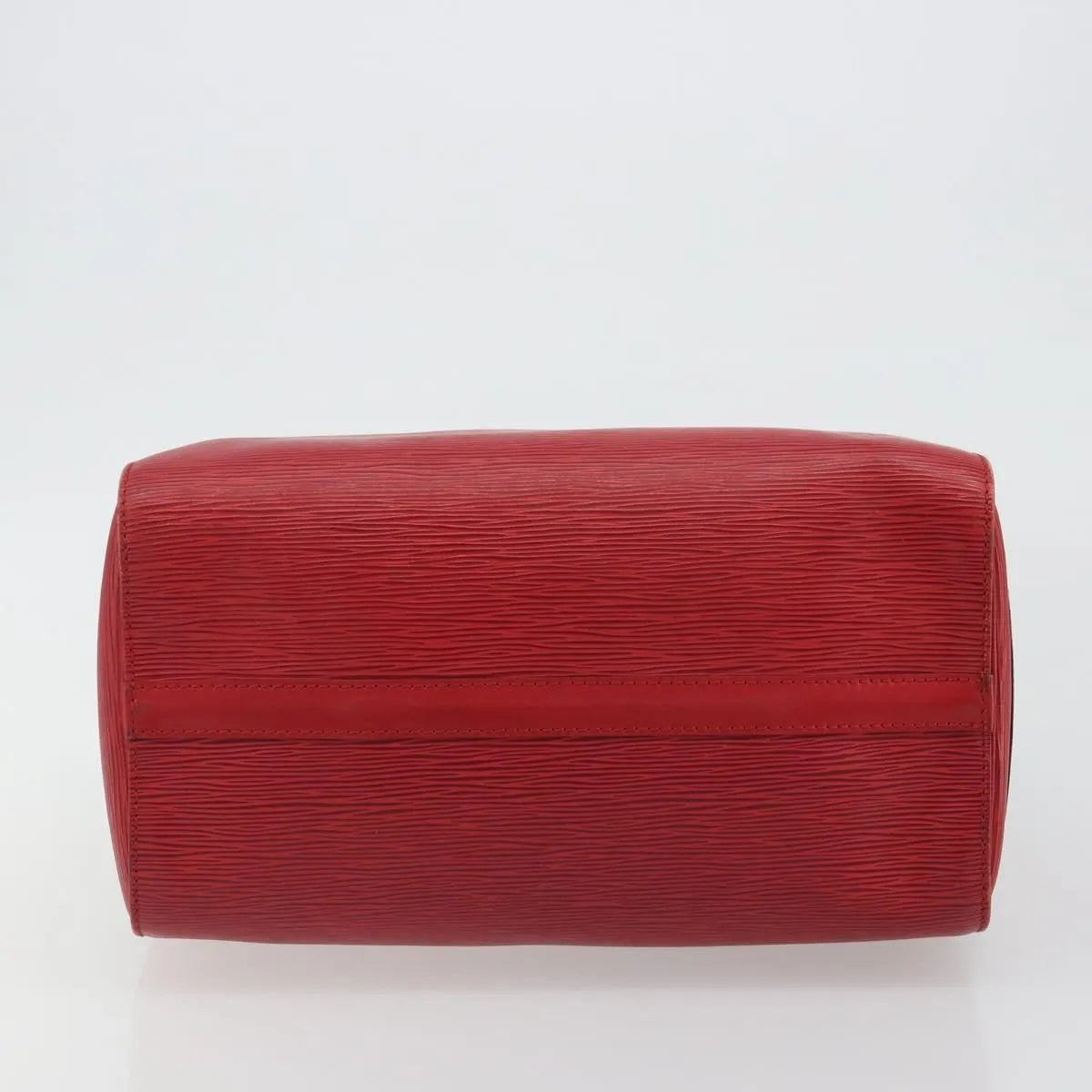Louis Vuitton Speedy Epi Leather Red Leather Handbag (Pre-Owned)