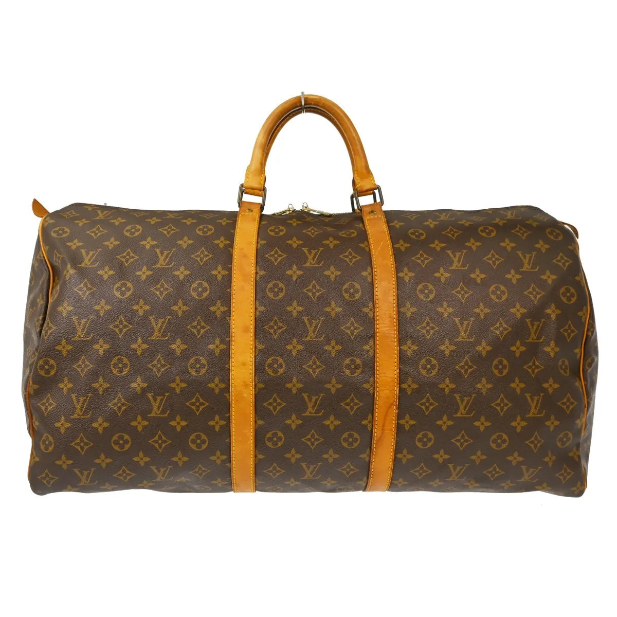 Louis Vuitton Keepall Monogram Canvas Brown Canvas Travel Bag Bag (Pre-Owned)