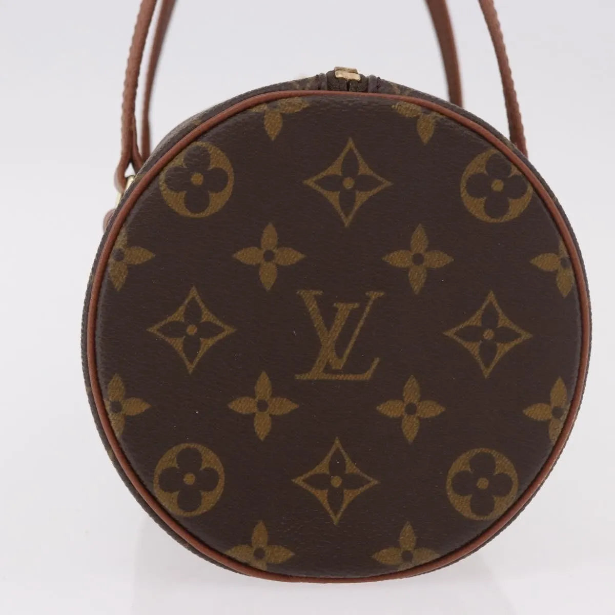 Louis Vuitton Papillon Monogram Canvas Brown Canvas Handbag (Pre-Owned)