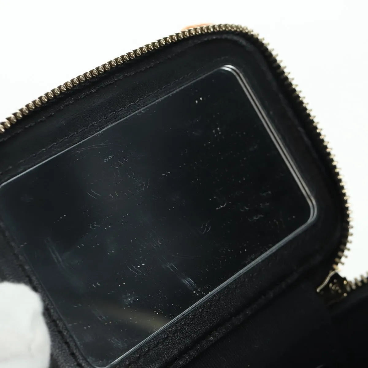 Chanel Pearl Crush Vanity Case With Chain Quilted Multicolor Tweed Multicolour Tweed Shoulder Bag Bag (Pre-Owned)