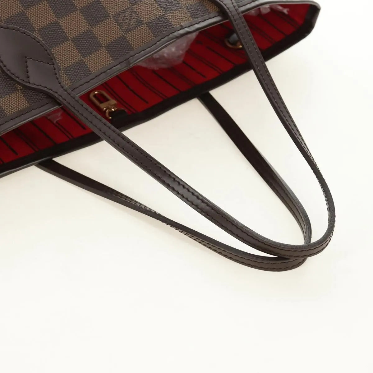 Louis Vuitton Neverfull Tote Damier Brown Canvas Tote Bag Bag (Pre-Owned)