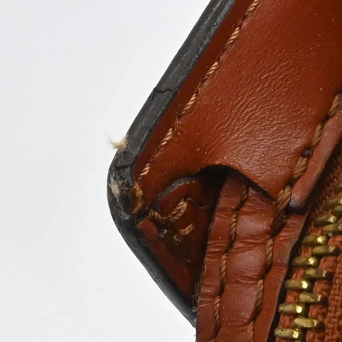 Louis Vuitton Saint Jacques Epi Leather Brown Leather Handbag (Pre-Owned)