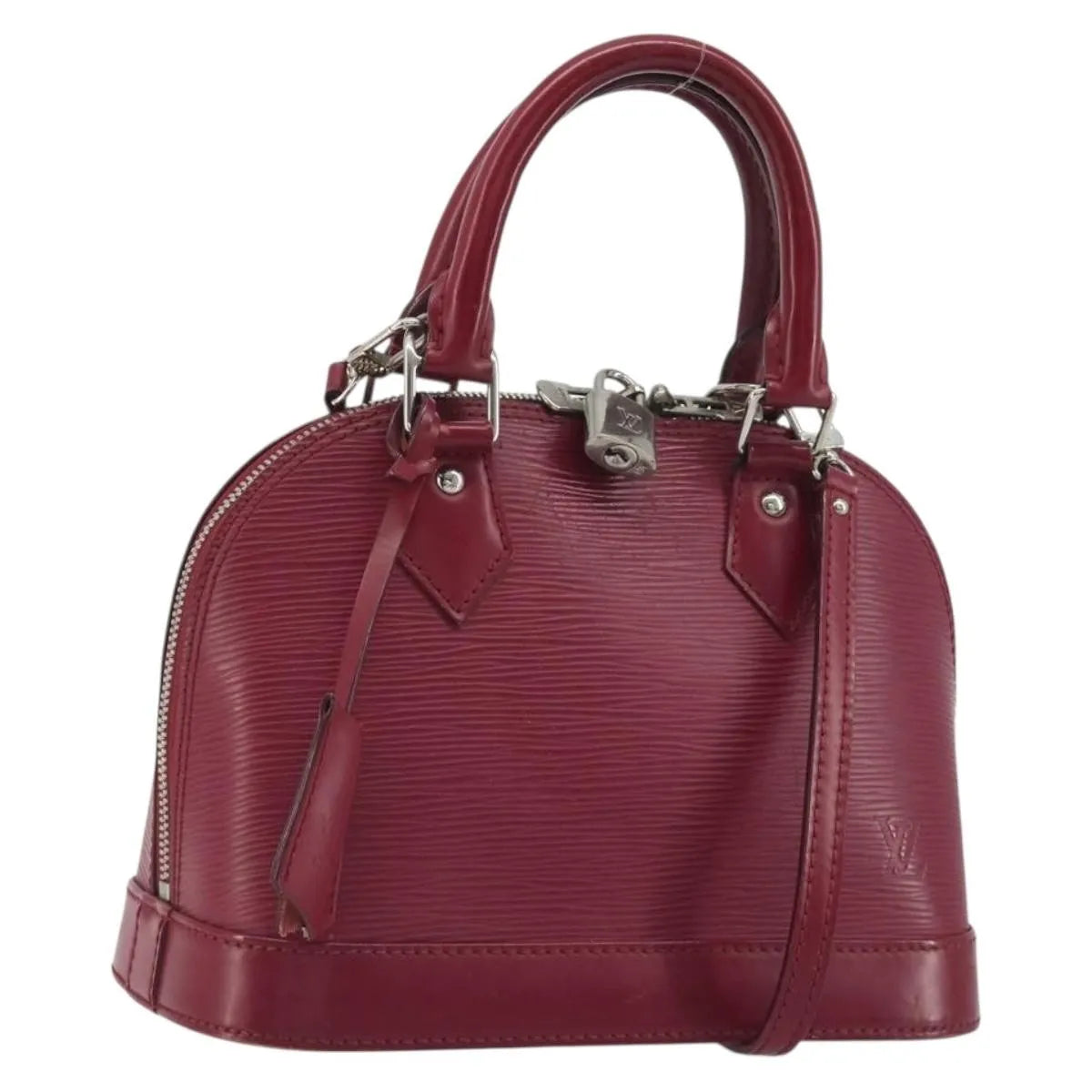Louis Vuitton Alma Epi Pink Leather Handbag (Pre-Owned)