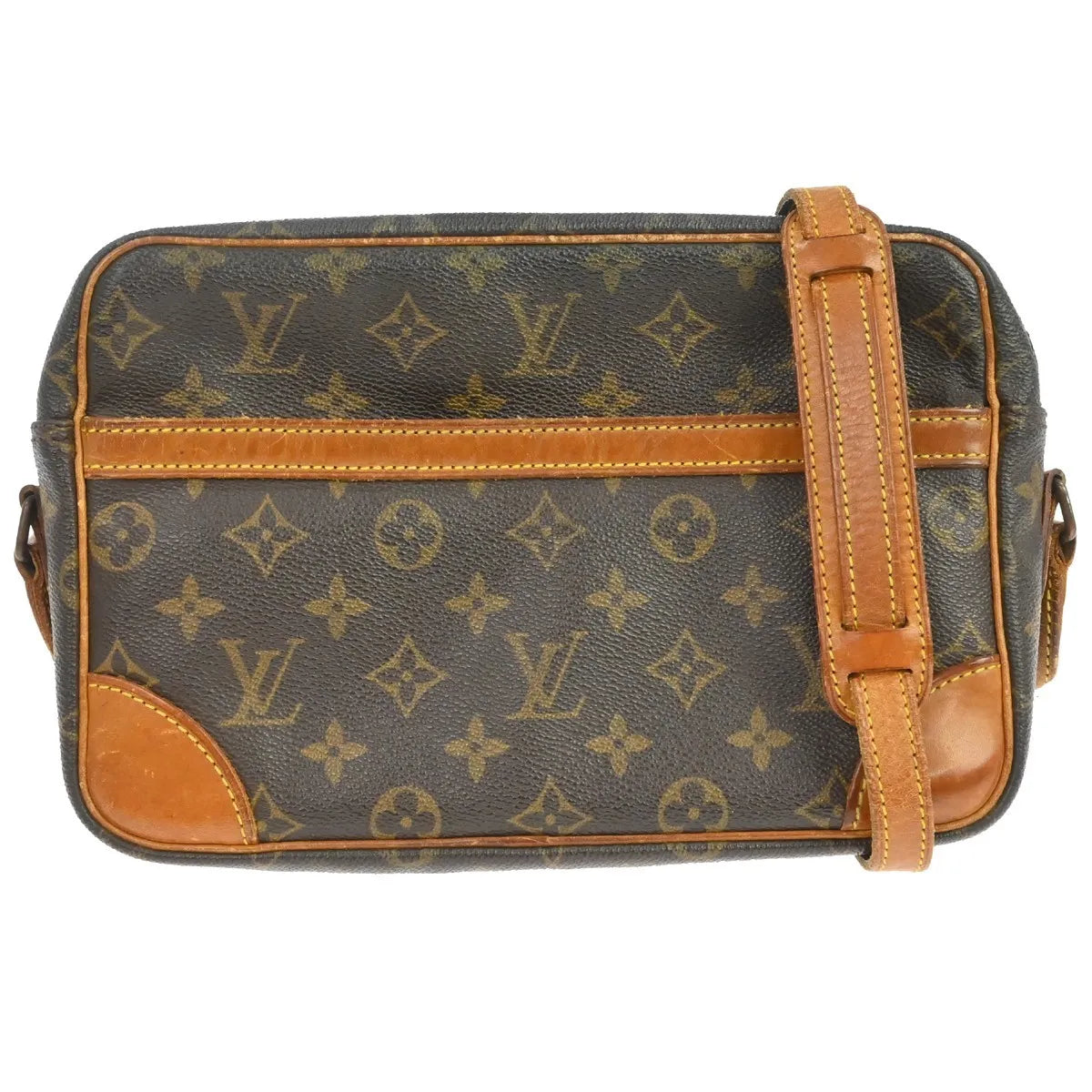 Louis Vuitton Trocadero Monogram Canvas Brown Canvas Shoulder Bag Bag (Pre-Owned)