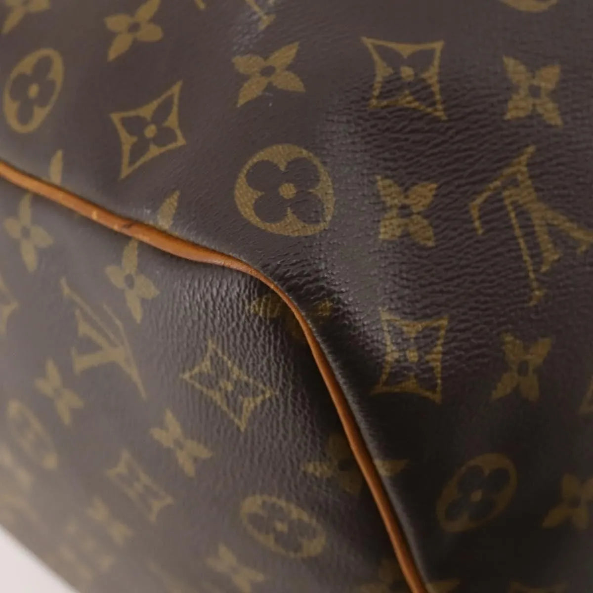 Louis Vuitton Keepall Monogram Canvas Brown Canvas Travel Bag Bag (Pre-Owned)