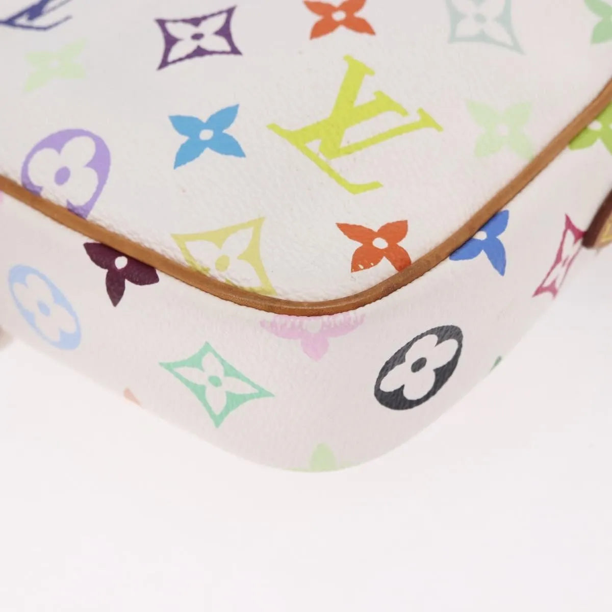 Louis Vuitton Rift Monogram Multicolor White Canvas Shoulder Bag Bag (Pre-Owned)