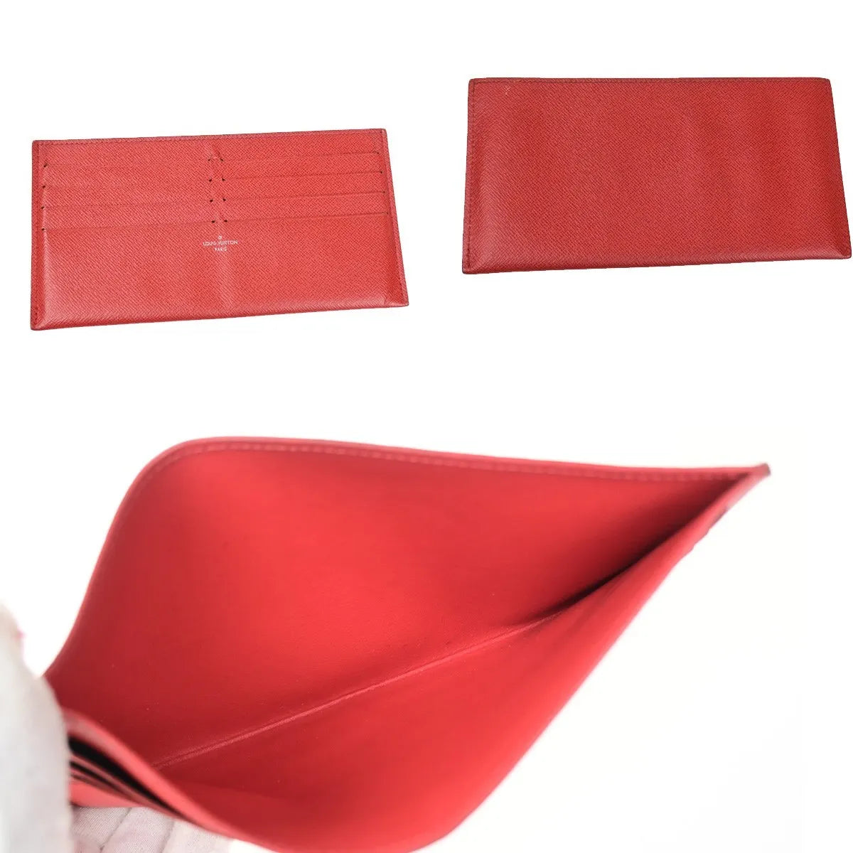 Louis Vuitton Felicie Chain Epi Leather Red Leather Clutche & Pouche Bag (Pre-Owned)