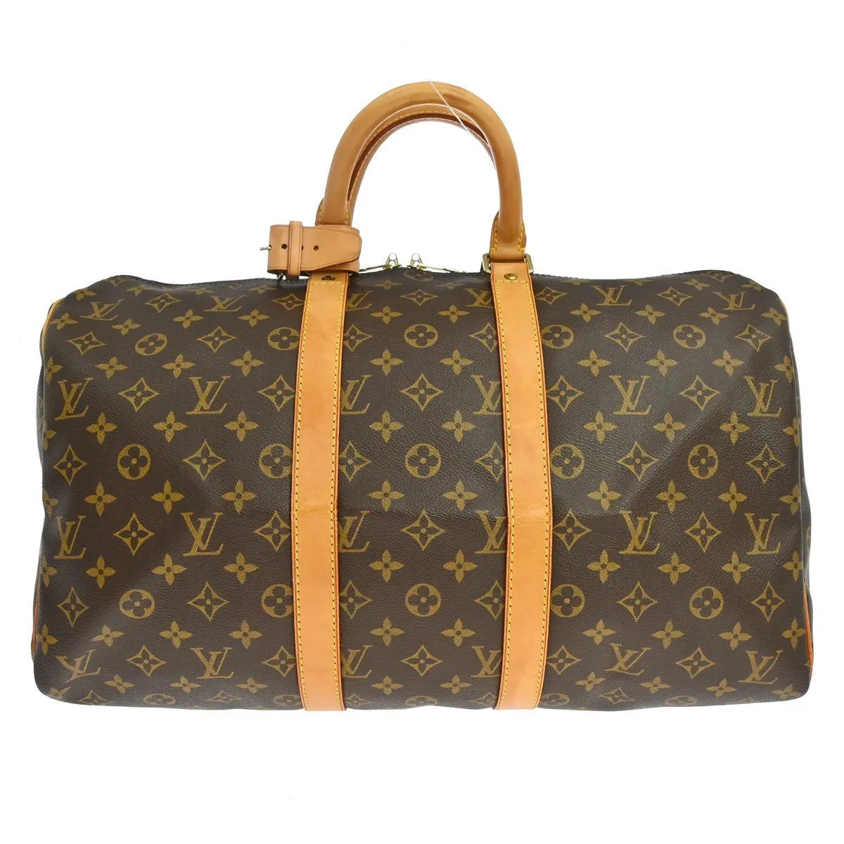 Louis Vuitton Keepall Monogram Canvas Brown Canvas Travel Bag Bag (Pre-Owned)