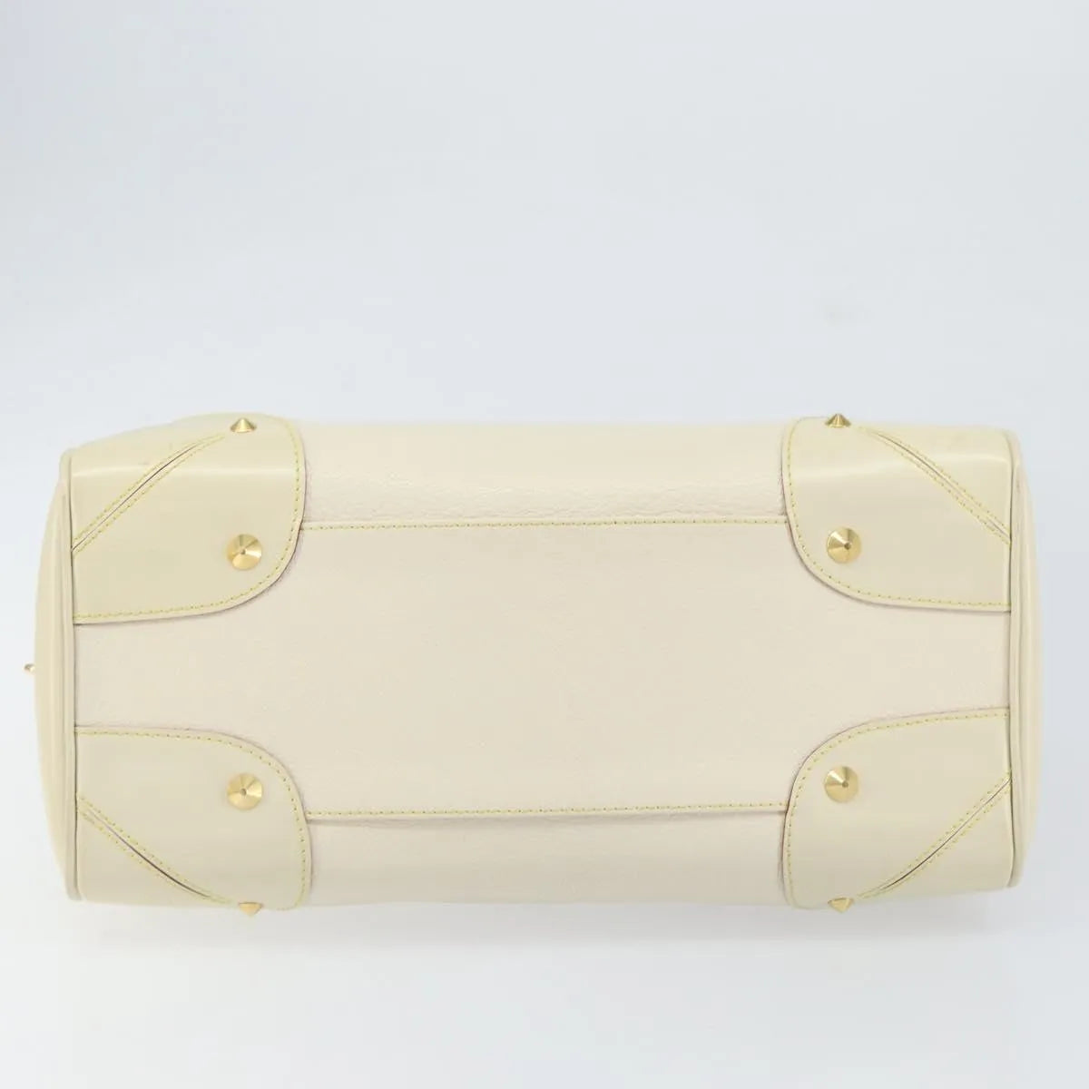 Louis Vuitton Suhali Le Radieux Leather White Leather Handbag (Pre-Owned)