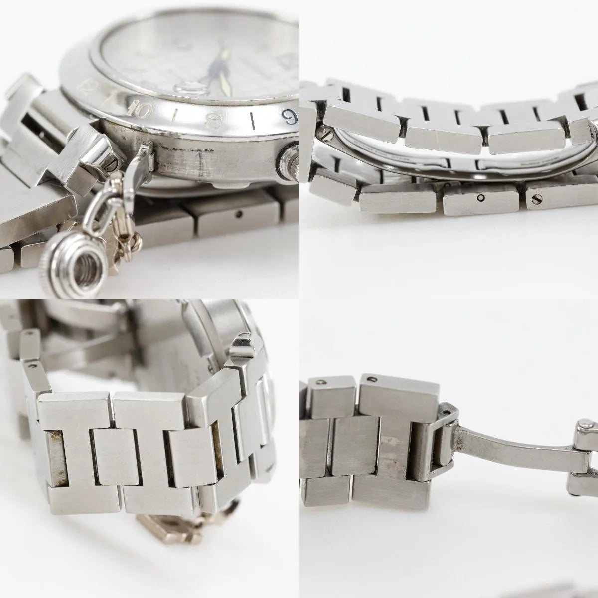 Cartier Pasha C Gmt Automatic Stainless Steel Watch (Pre-Owned)