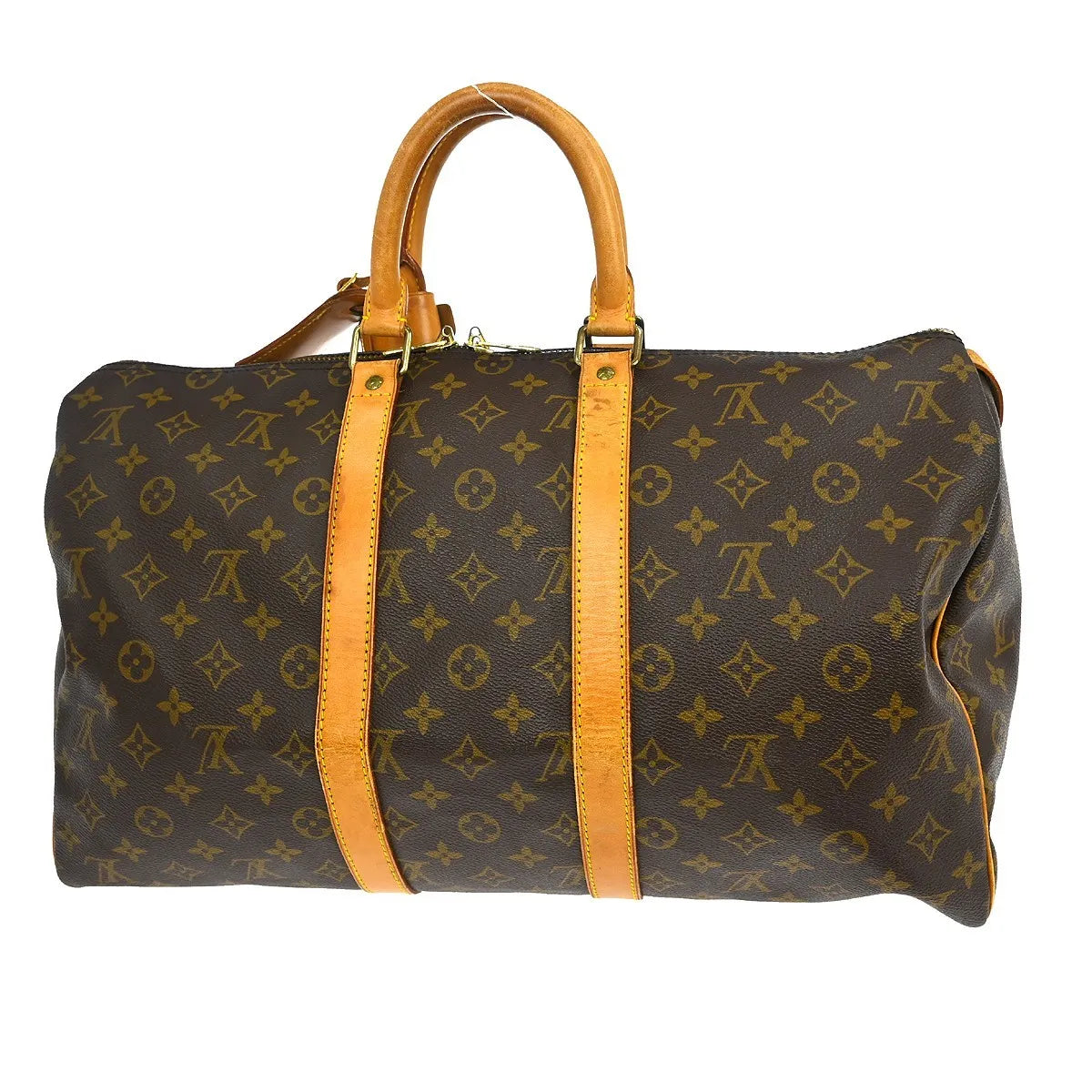 Louis Vuitton Keepall Monogram Canvas Brown Canvas Travel Bag Bag (Pre-Owned)