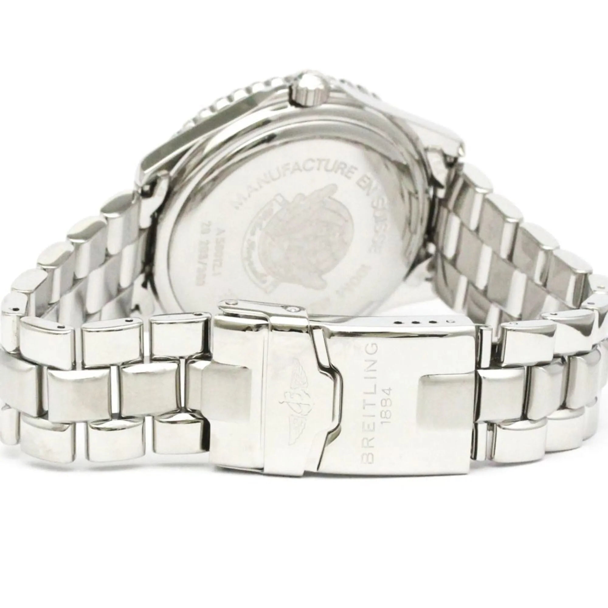 Breitling Chronospace Quartz Stainless Steel Watch (Pre-Owned)