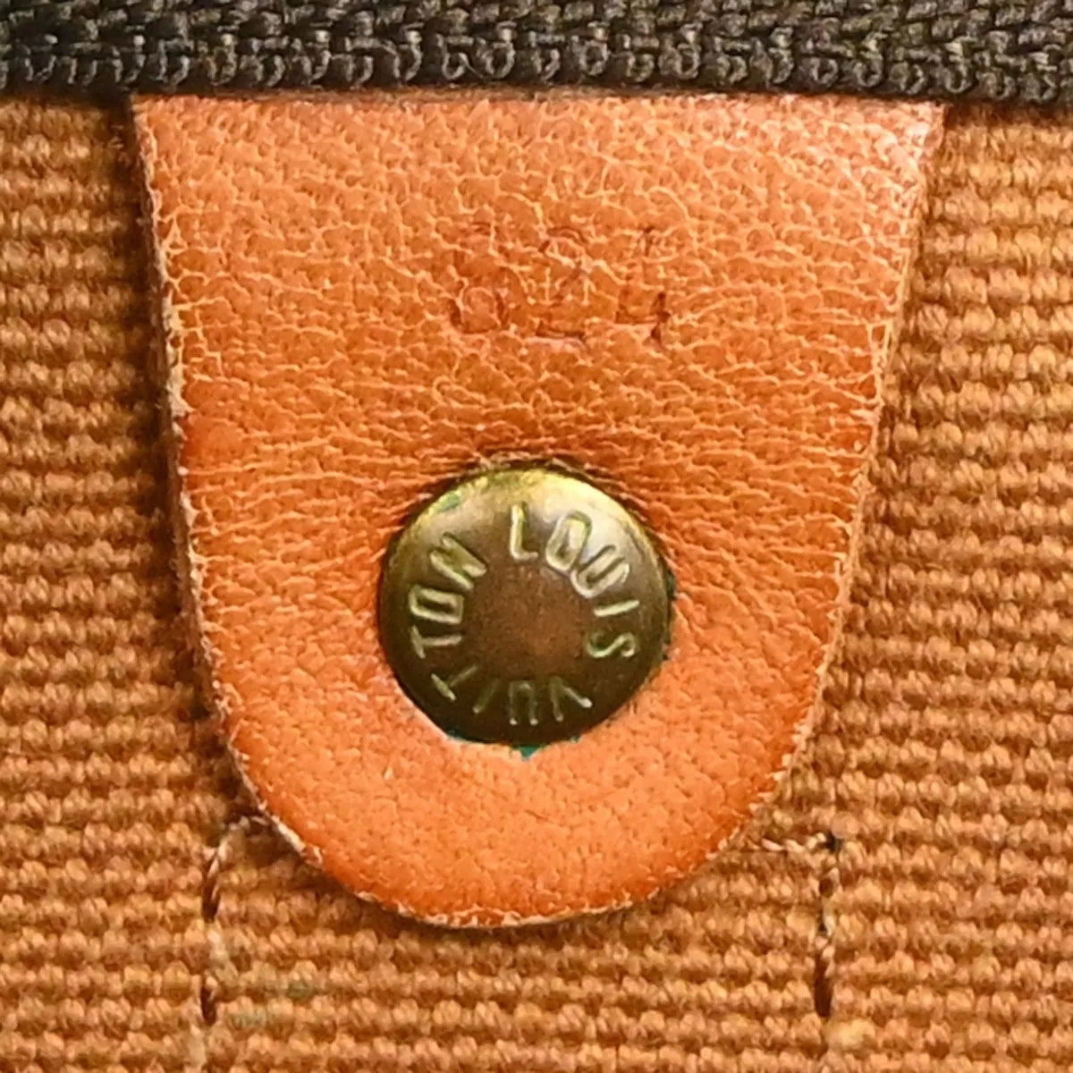 Louis Vuitton Keepall Monogram Brown Canvas Travel Bag Bag (Pre-Owned)