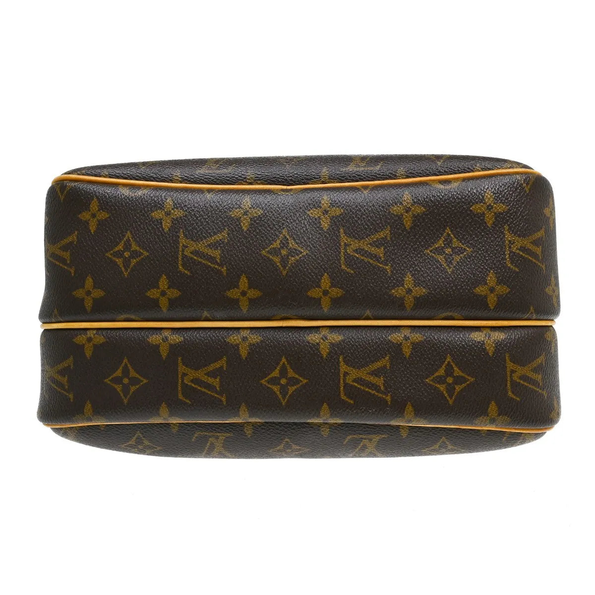 Louis Vuitton Reporter Monogram Brown Canvas Shoulder Bag Bag (Pre-Owned)
