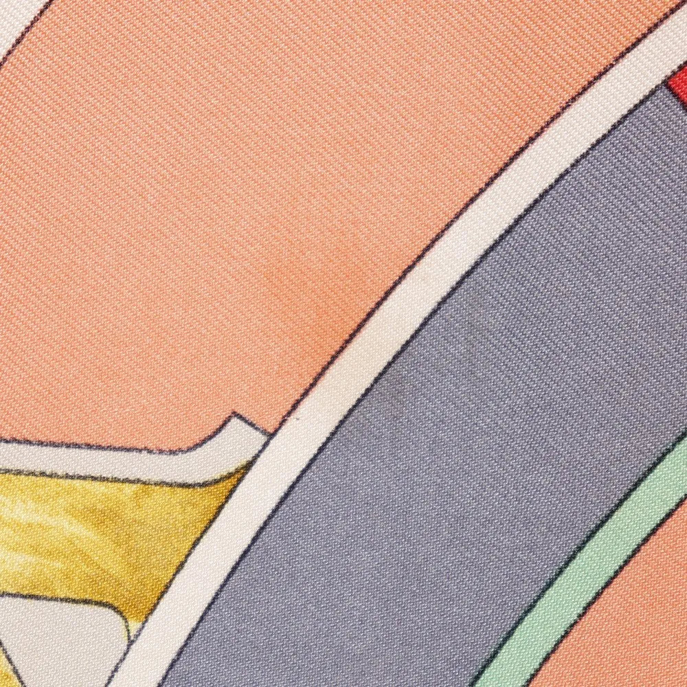 Hermes Carré 90 Silk Multicolor Multicolour Silk Scarve & Shawl Accessory (Pre-Owned)