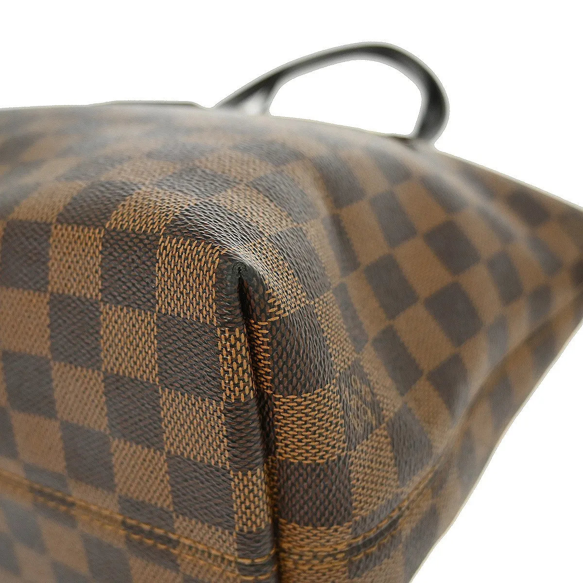 Louis Vuitton Iena Tote Damier Brown Canvas Tote Bag Bag (Pre-Owned)