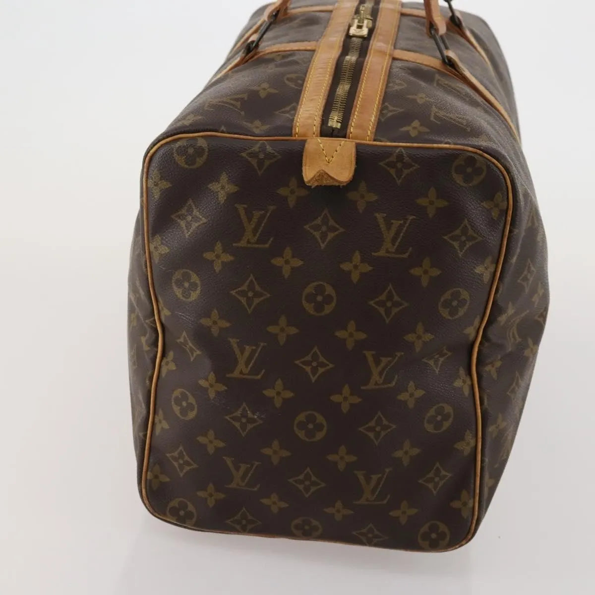 Louis Vuitton Sac Souple Monogram Brown Canvas Handbag (Pre-Owned)