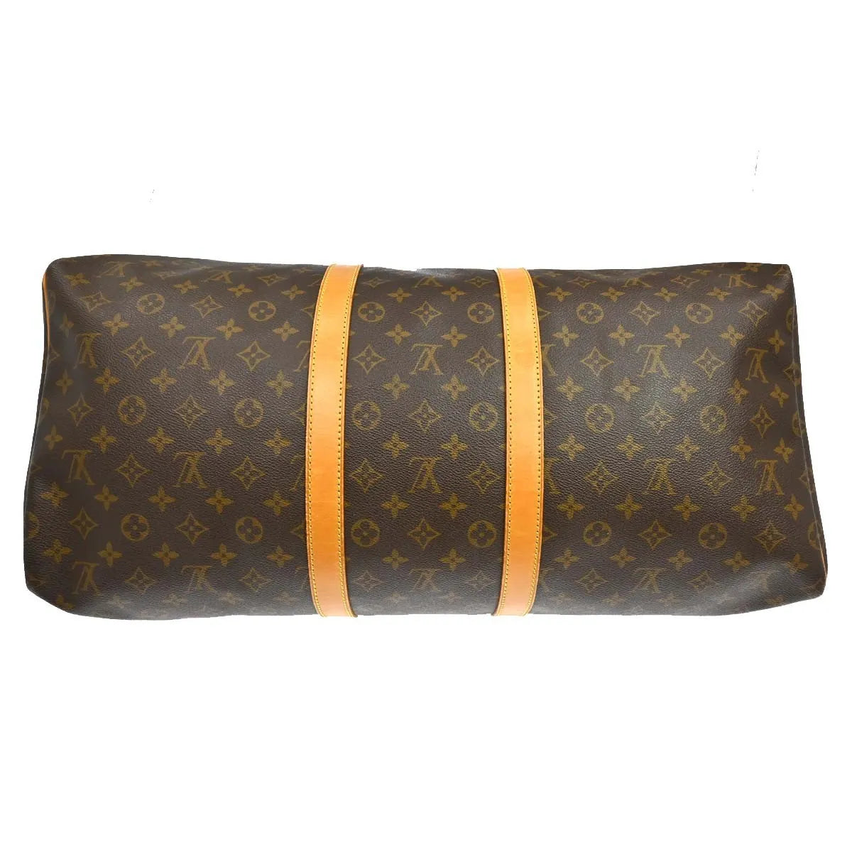 Louis Vuitton Keepall Monogram Canvas Brown Canvas Travel Bag Bag (Pre-Owned)