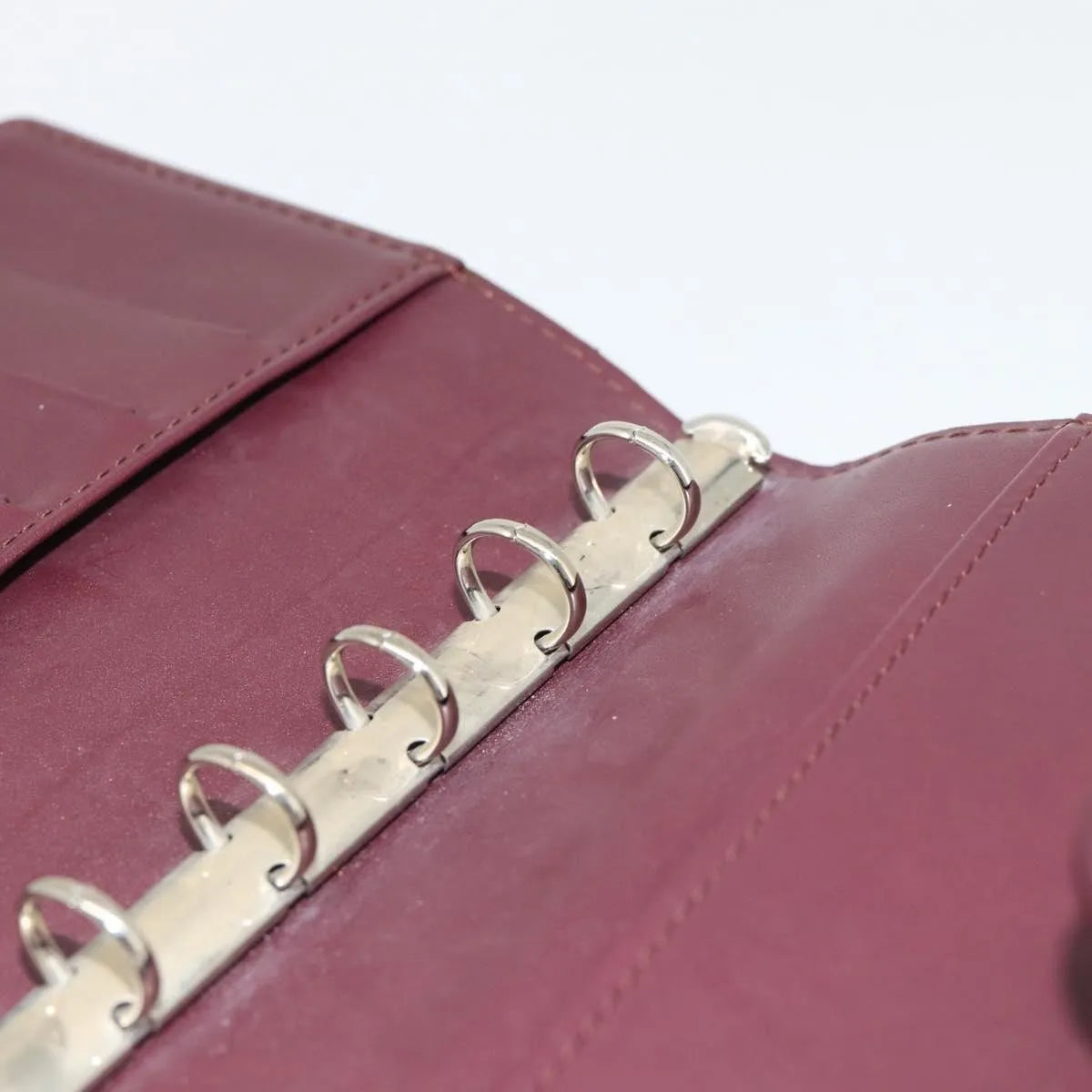 Louis Vuitton Agenda Cover Monogram Canvas Purple Canvas Clutche & Pouche Bag (Pre-Owned)
