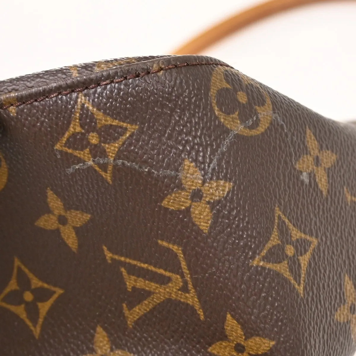 Louis Vuitton Monogram Looping Monogram Canvas Brown Canvas Shoulder Bag Bag (Pre-Owned)