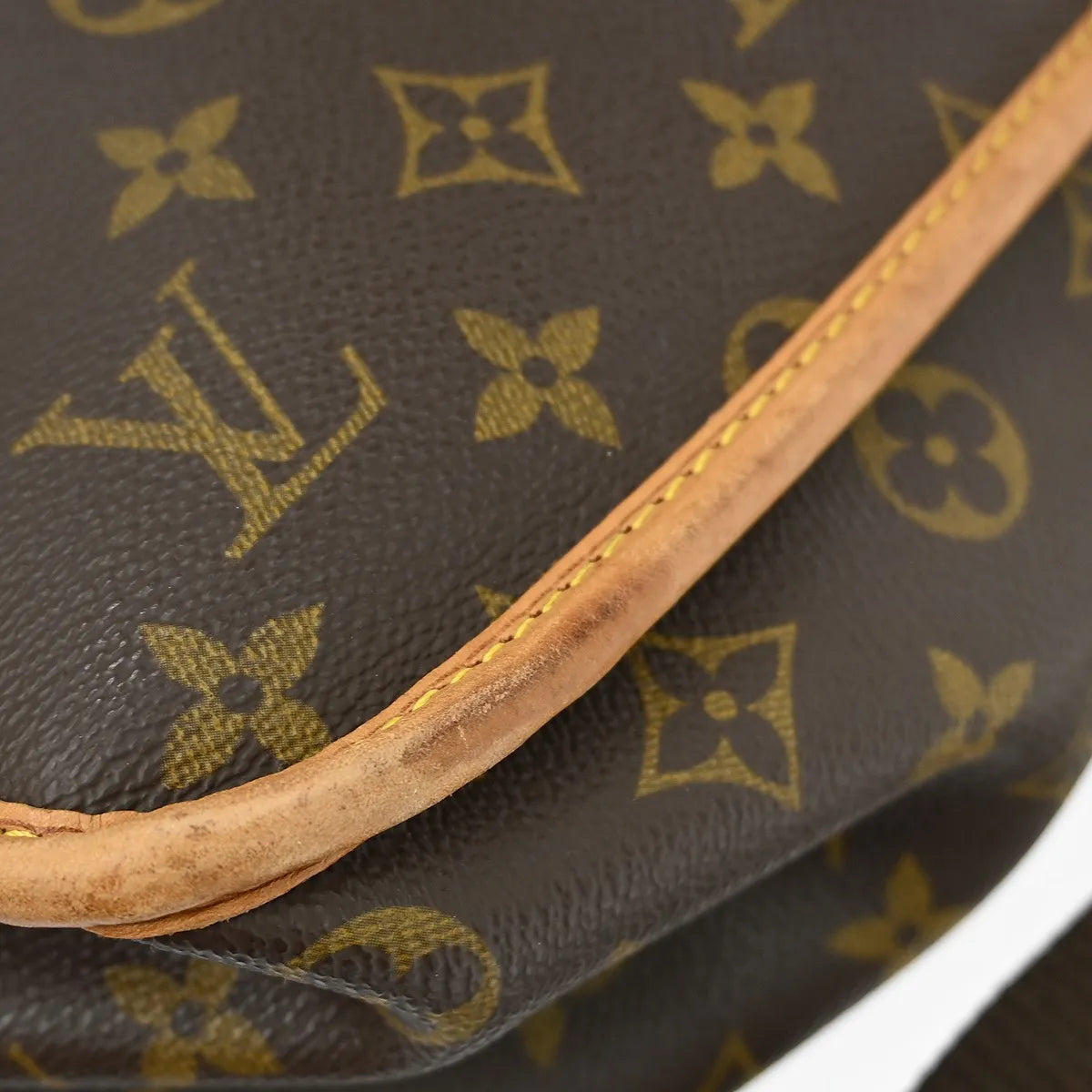 Louis Vuitton Sac Gibeciere Messenger Monogram Canvas Brown Canvas Shoulder Bag Bag (Pre-Owned)