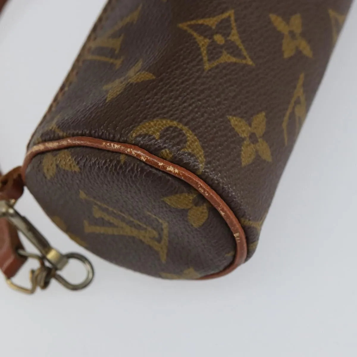 Louis Vuitton Papillon Pochette Monogram Canvas Brown Canvas Clutche & Pouche Bag (Pre-Owned)