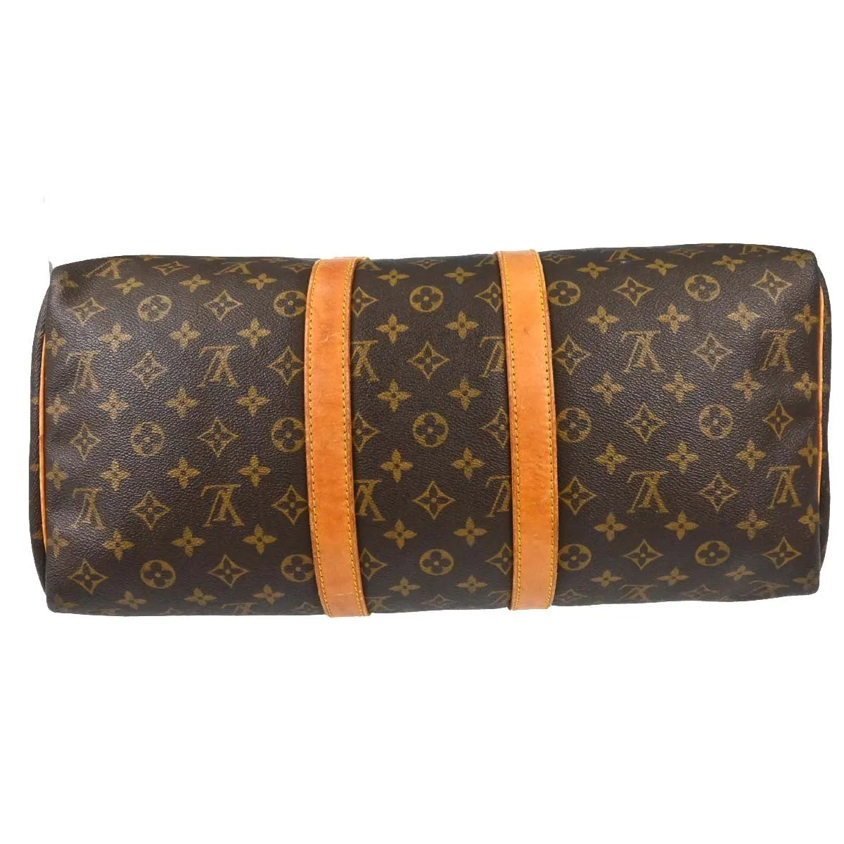 Louis Vuitton Keepall Monogram Canvas Brown Canvas Travel Bag Bag (Pre-Owned)