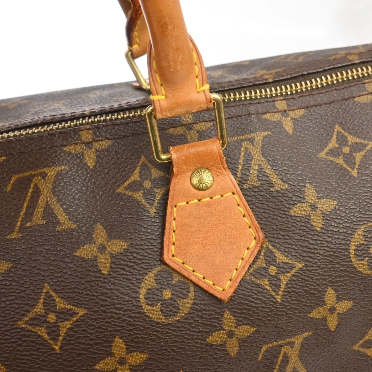 Louis Vuitton Speedy Monogram Canvas Brown Canvas Handbag (Pre-Owned)