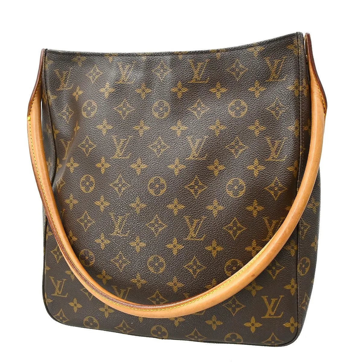 Louis Vuitton Monogram Looping Monogram Canvas Brown Canvas Shoulder Bag Bag (Pre-Owned)