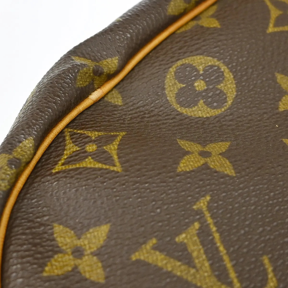Louis Vuitton Saumur Monogram Canvas Brown Canvas Shoulder Bag Bag (Pre-Owned)